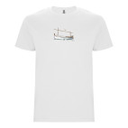"POINTU BLANC" T-SHIRT À MANCHES COURTES BLANC