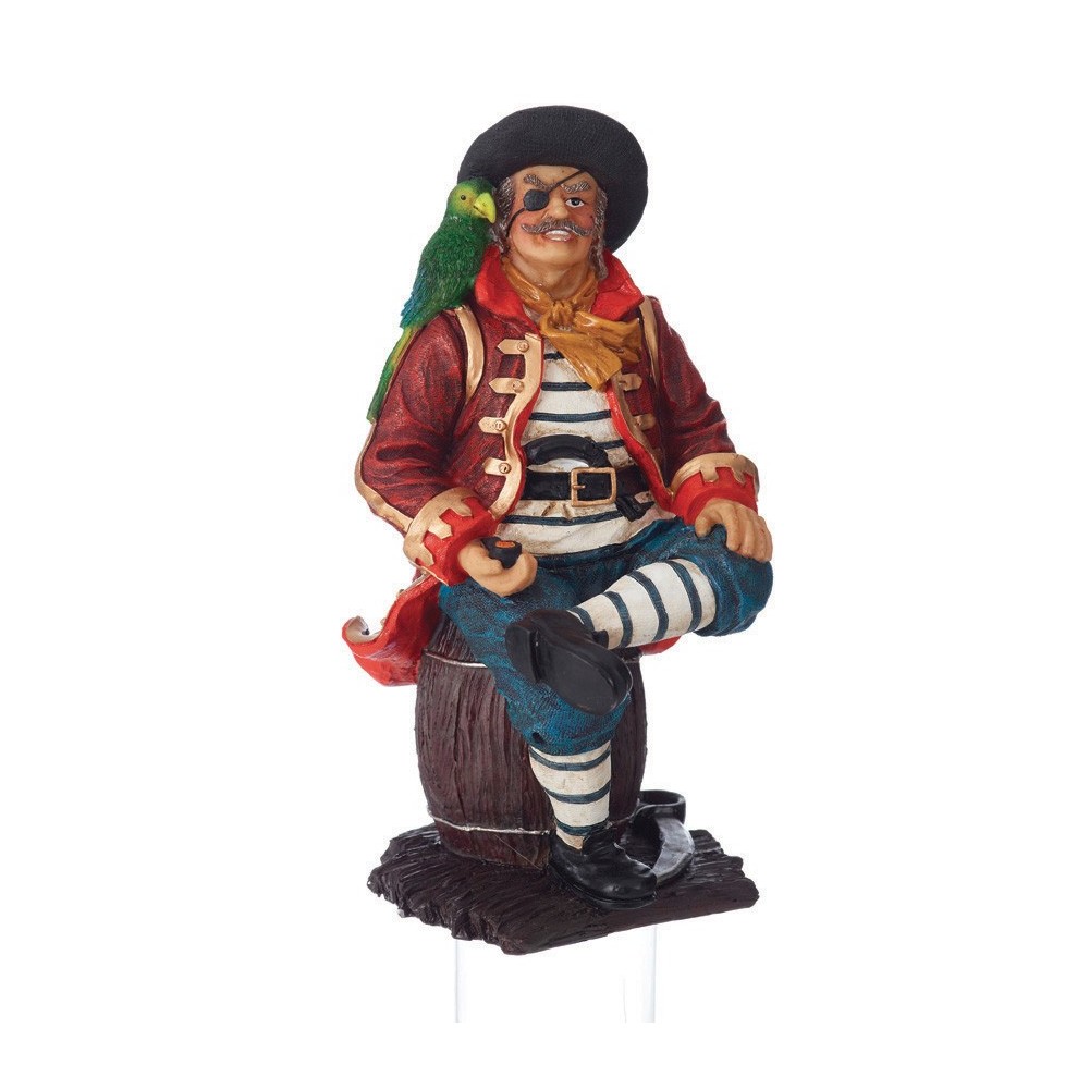 FIGURINA PERSONAJE PIRATA CON LORO