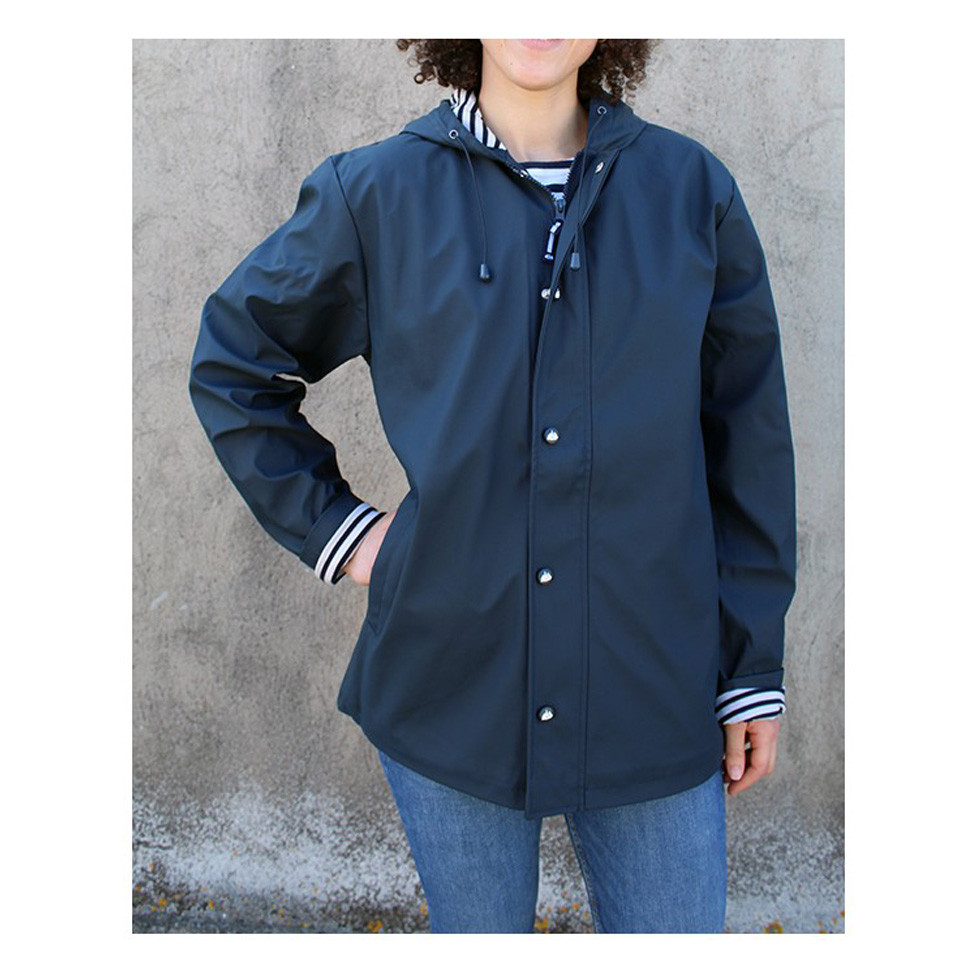 Nautical Blue Raincoat by Widgeon main image 1