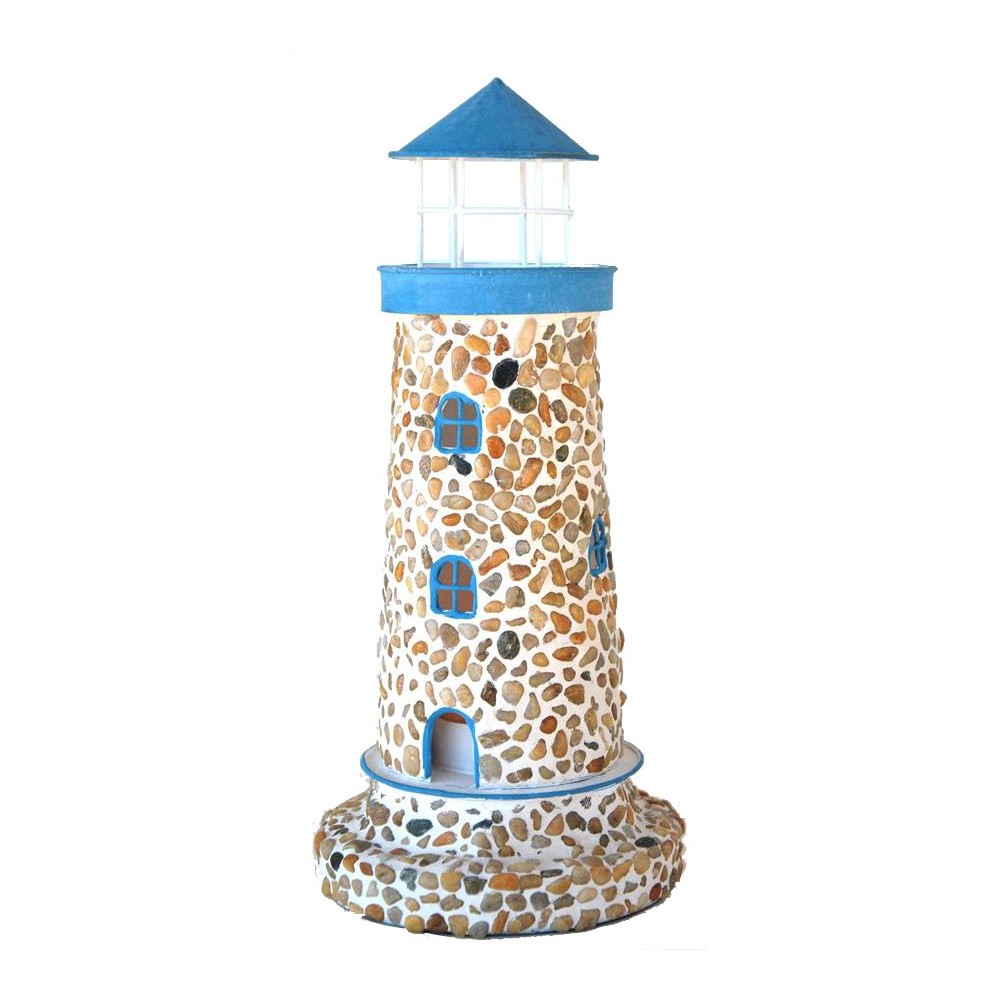 NAUTICAL LIGHTHOUSE CANDLE HOLDER