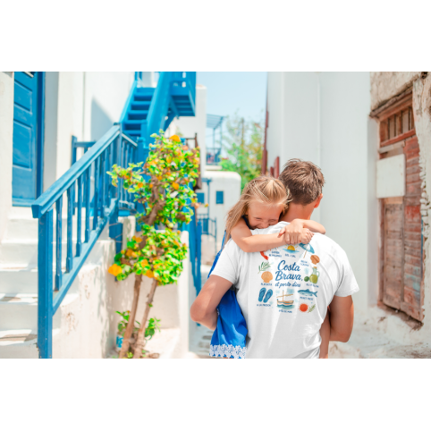T-SHIRT "COSTA BRAVA, ET PORTO DINS"