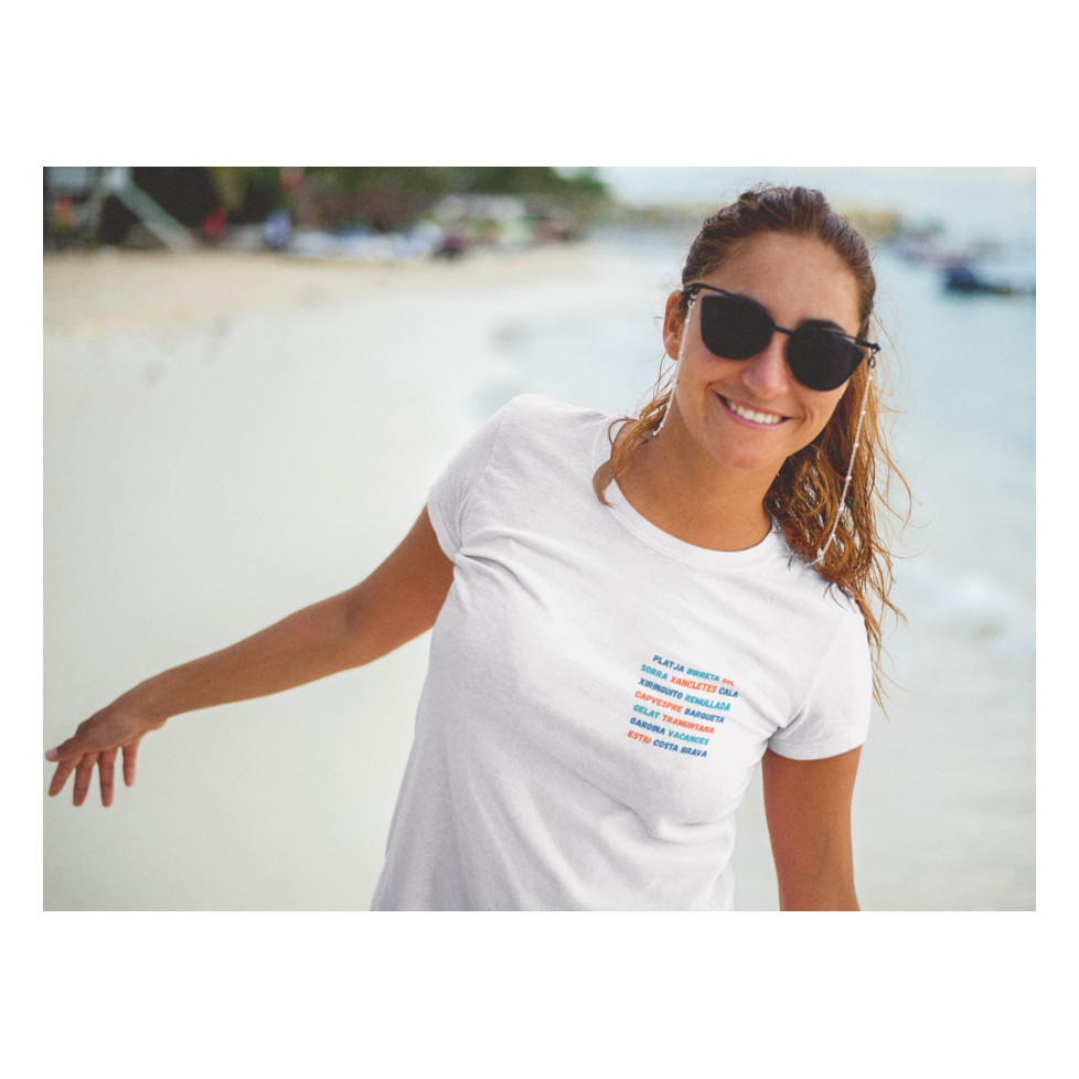 WOMEN’S T-SHIRT "WORDS OF THE COSTA BRAVA"