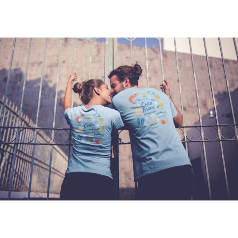 CAMISETA "COSTA BRAVA, ET PORTO DINS"