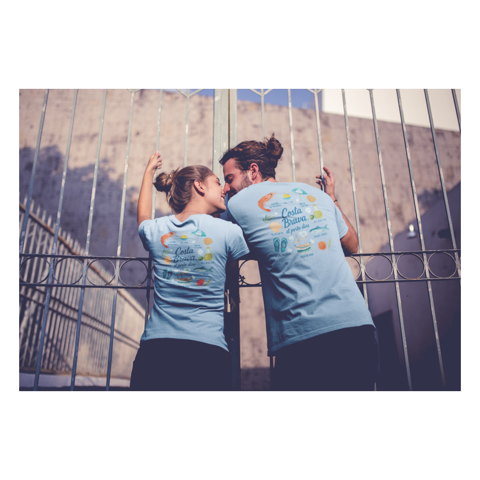 T-SHIRT "COSTA BRAVA, ET PORTO DINS"