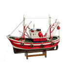 NAUTICAL MODEL CANTABRIAN FISHING BOAT 32cm