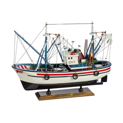 MAQUETA BARCO PESQUERO DEL NORTE 41cm