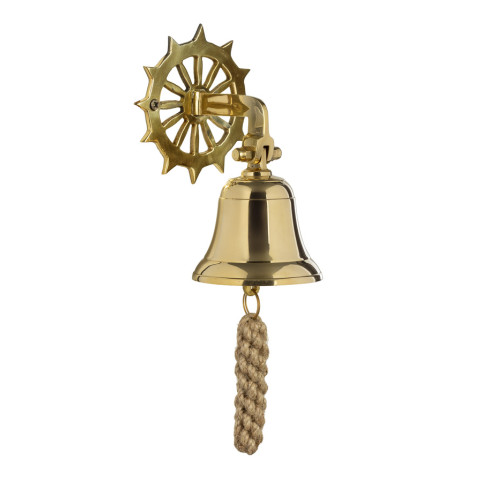 CAMPANA NÁUTICA TIMÓN DECORACIÓN MARINA