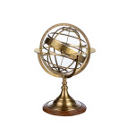 SPHÈRE "ARMILLARY" NAUTIQUE EN LAITON