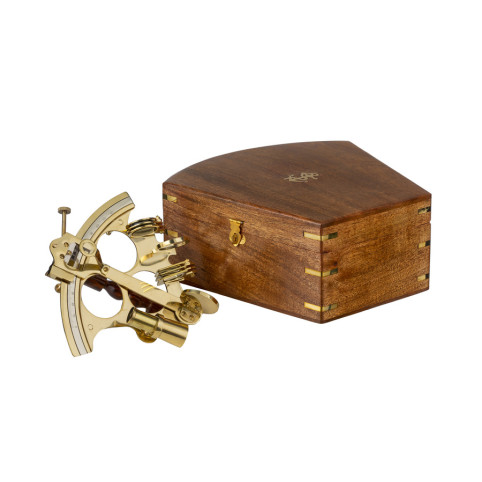 NAUTICAL BRASS SEXTANT