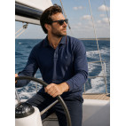 POLO MARINE MANCHES LONGUES « ZEQUIEL »