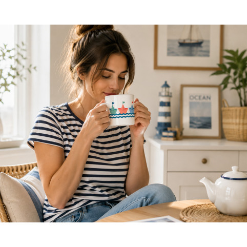TAZA « BARCOS »