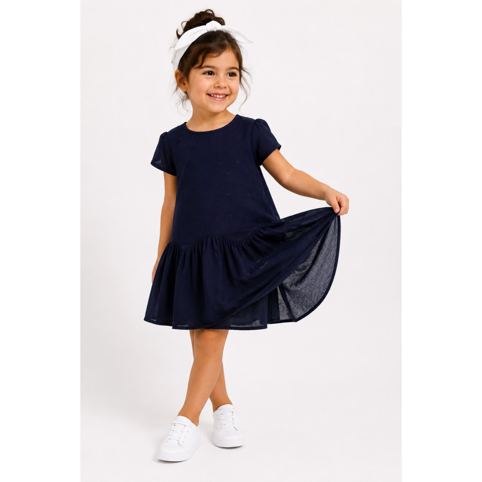 VESTIDO INFANTIL CORAZONES « CELENIA MARINE »