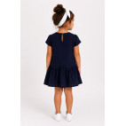 ROBE FILLE COEURS « CELENIA MARINE »