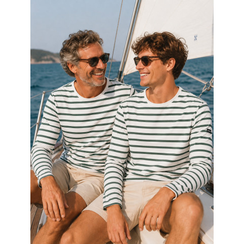 MARINIÈRE T-SHIRT MANCHES LONGUES « TRIBORD »