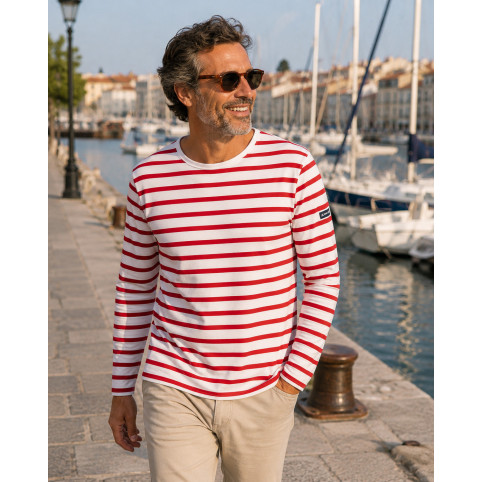 MARINIÈRE T-SHIRT MANCHES LONGUES « TRIBORD »