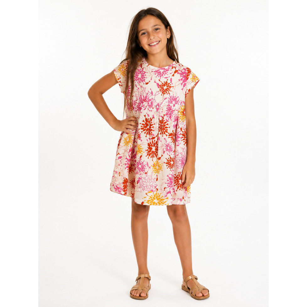 ROBE FILLE IMPRIMÉ FLEURS « BERICE »