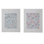 LOT 2 TORCHONS DE CUISINE – Colection Marinera