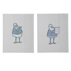 SET DE 2 PAÑOS DE COCINA – Colección Marinera