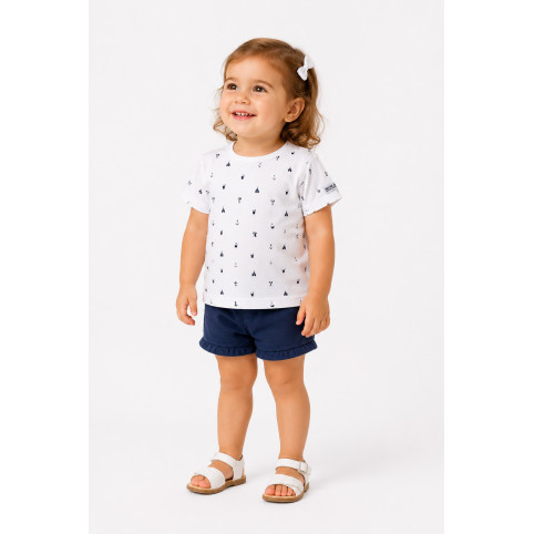 « STAN PRINT" CAMISETA INFANTIL - BLANCA