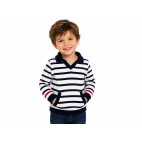 "DYLAN" JERSEY INFANTIL - BLANCO/AZUL MARINO