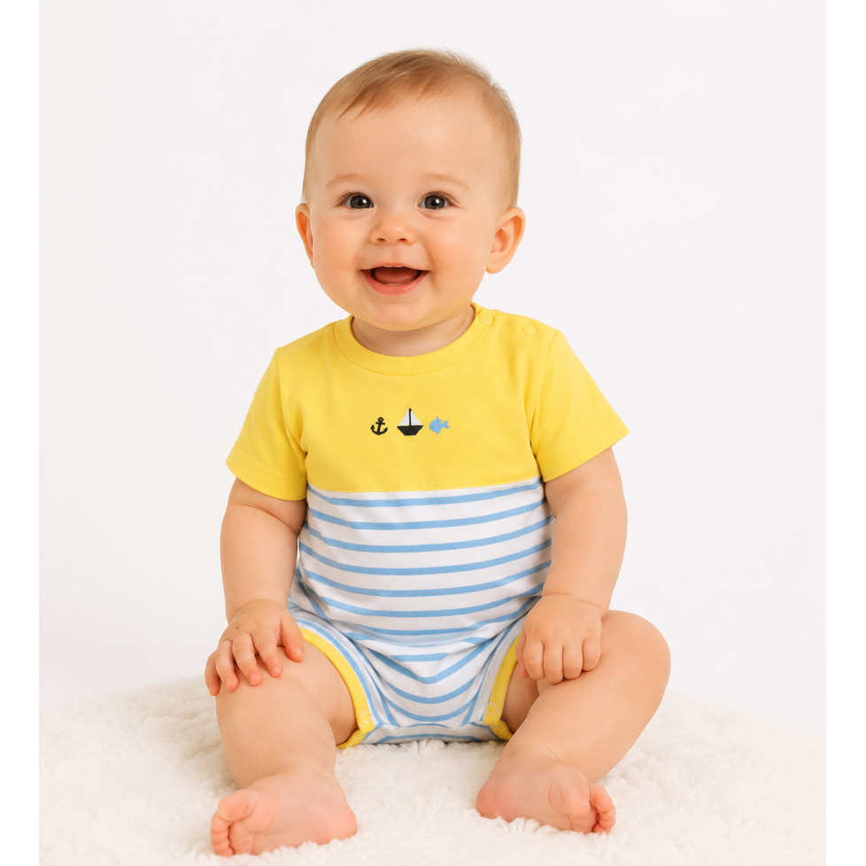 "SIDNEY" BODYSUIT FOR BABIES