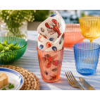 ENSEMBLE DE 4 VERRES À EAU – COLORIS ASSORTIS