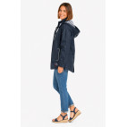 "MAIA" WOMEN'S NAVY BLUE RAINCOAT