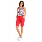 "VASCO" PANTALÓN BERMUDA PARA MUJER ROJO