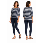 "MAURINE" CAMISETA MARINERA RAYAS MUJER MANGA 3/4