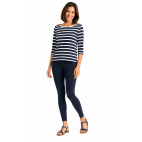 "MAURINE" CAMISETA MARINERA RAYAS MUJER MANGA 3/4