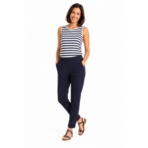 "CUMBA" PANTALON 7/8 AZUL MARINO MUJER