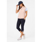 "CLEMY" WOMEN'S PASTEL PINK PADDED VEST