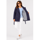"MARLEN" GABARDINA TRENCH MUJER AZUL MARINO