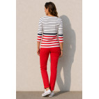 "SHILLOW" WOMEN'S NAUTICAL STRIPED SHIRT Hublot Mode Marine