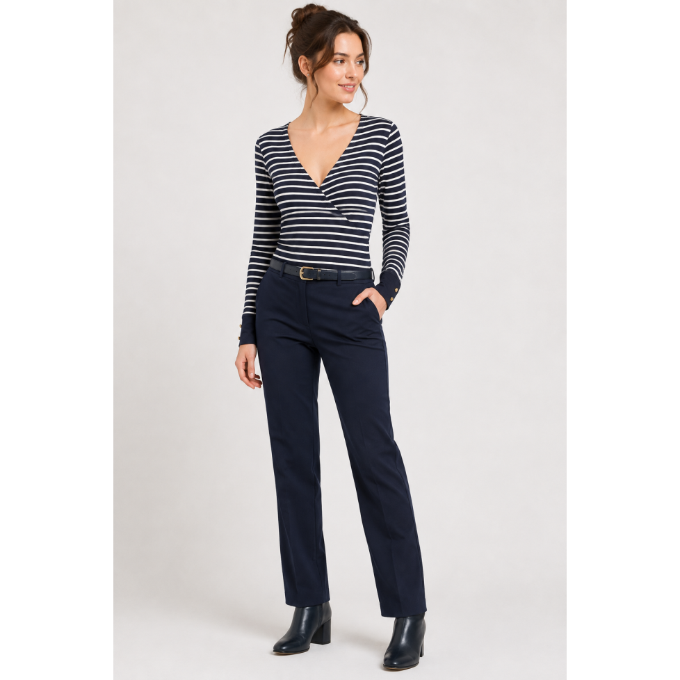 "MAJORCA" CHEMISE MANCHES LONGUES FEMME Hublot Mode Marine