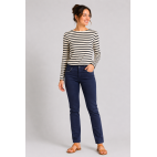 "ANGELA" T-SHIRT MARINE RAYÉ FEMME Hublot Mode Marine