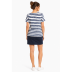 Taille XS - TEE SHIRT MARINE FEMME ANCRE "HB601"