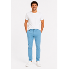 "LEVON" PANTALON CHINO BLEU POUR HOMME