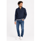 "GUILLEM" SWEAT-SHIRT BLEU MARINE