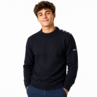 "LLORIS" NAUTICAL WOOL MEN'S NAVY BLUE SWEATER