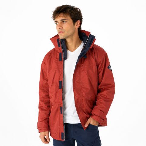 “FOUDRE” ABRIGO IMPERMEABLE POLAR