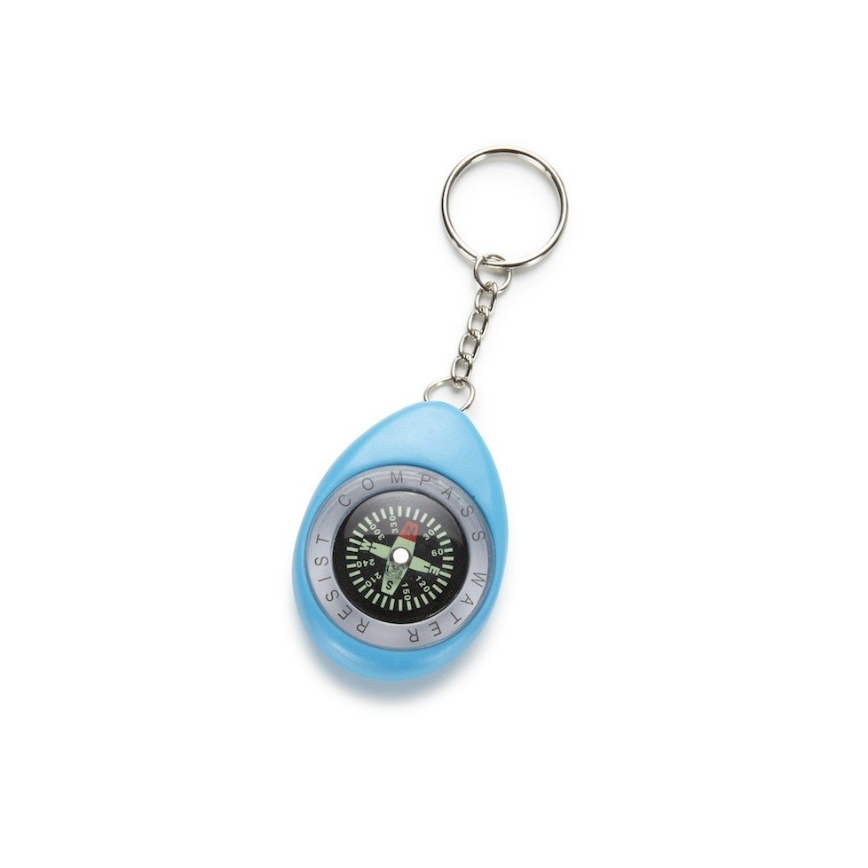 PORTE-CLEF BOUSSOLE NAUTIQUE RESISTANT A L'EAU