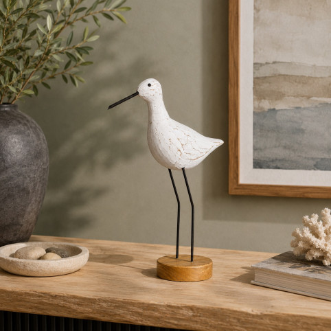 WOODEN “ZARAPITO” SEA BIRD
