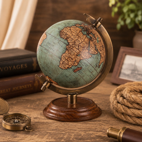 NAUTICAL DECORATIVE TERRESTRIAL GLOBE