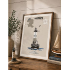LÁMINA FARO DE AR MEN – ISLA DE SEIN (Bretaña)
