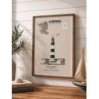 AFFICHE PHARE DU CRÉAC’H – OUESSANT - Finistère