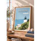 LLAFRANC DECORATIVE POSTER “FAR DE SANT SEBASTIÀ”