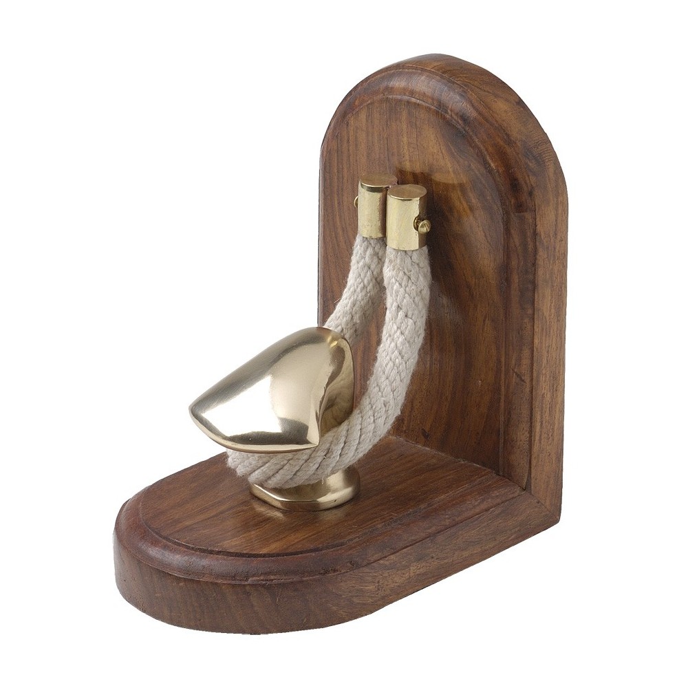 Paire De Serre-livres Ancre Marine – Laiton Massif – Déco Bateau Vintage