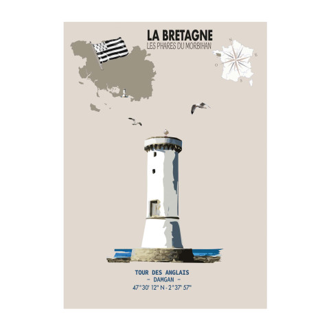 AFFICHE TOUR DES ANGLAIS – Damgan - Morbihan