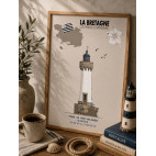 LÁMINA FARO DE PORT-HALIGUEN – Quiberon (Bretaña)